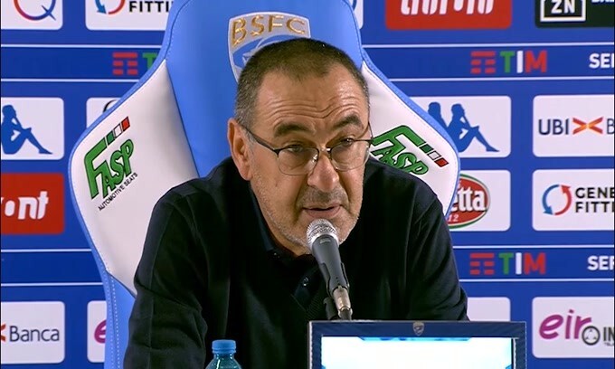 Sarri: "Sofferto nella maniera giusta"