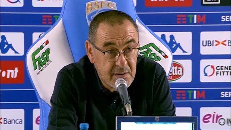Sarri: "Sofferto nella maniera giusta"