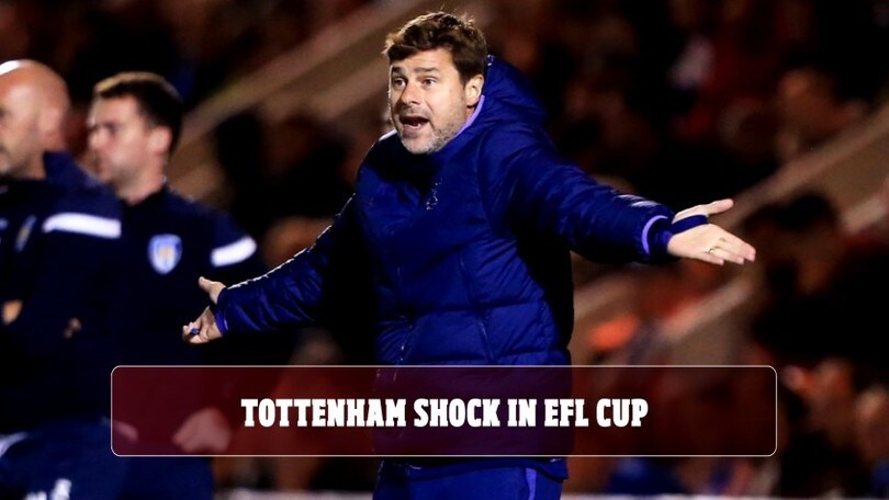 Tottenham shock in EFL Cup