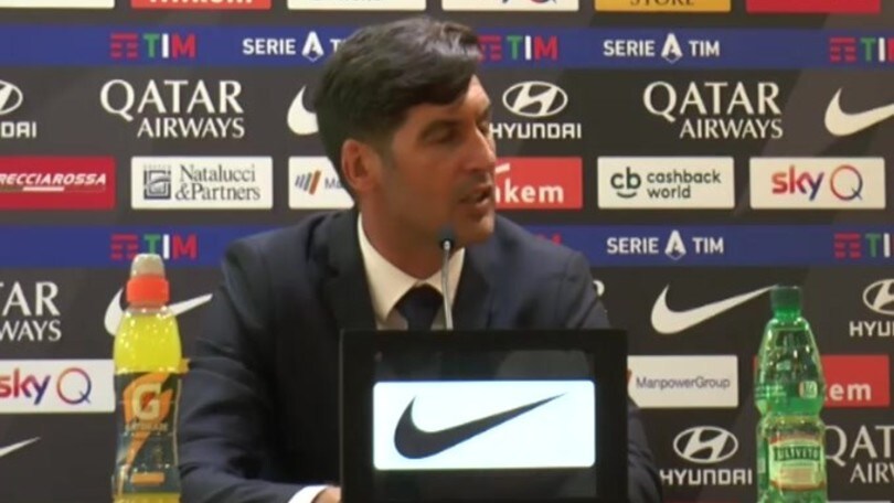 Fonseca: "Nel primo tempo abbiamo sbagliato un gol clamoroso"