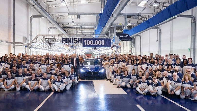 Maserati Ghibli, festa per la numero 100.000