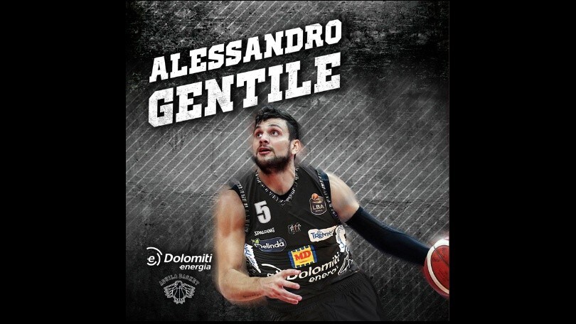Ufficiale, Alessandro Gentile è un nuovo giocatore di Trento