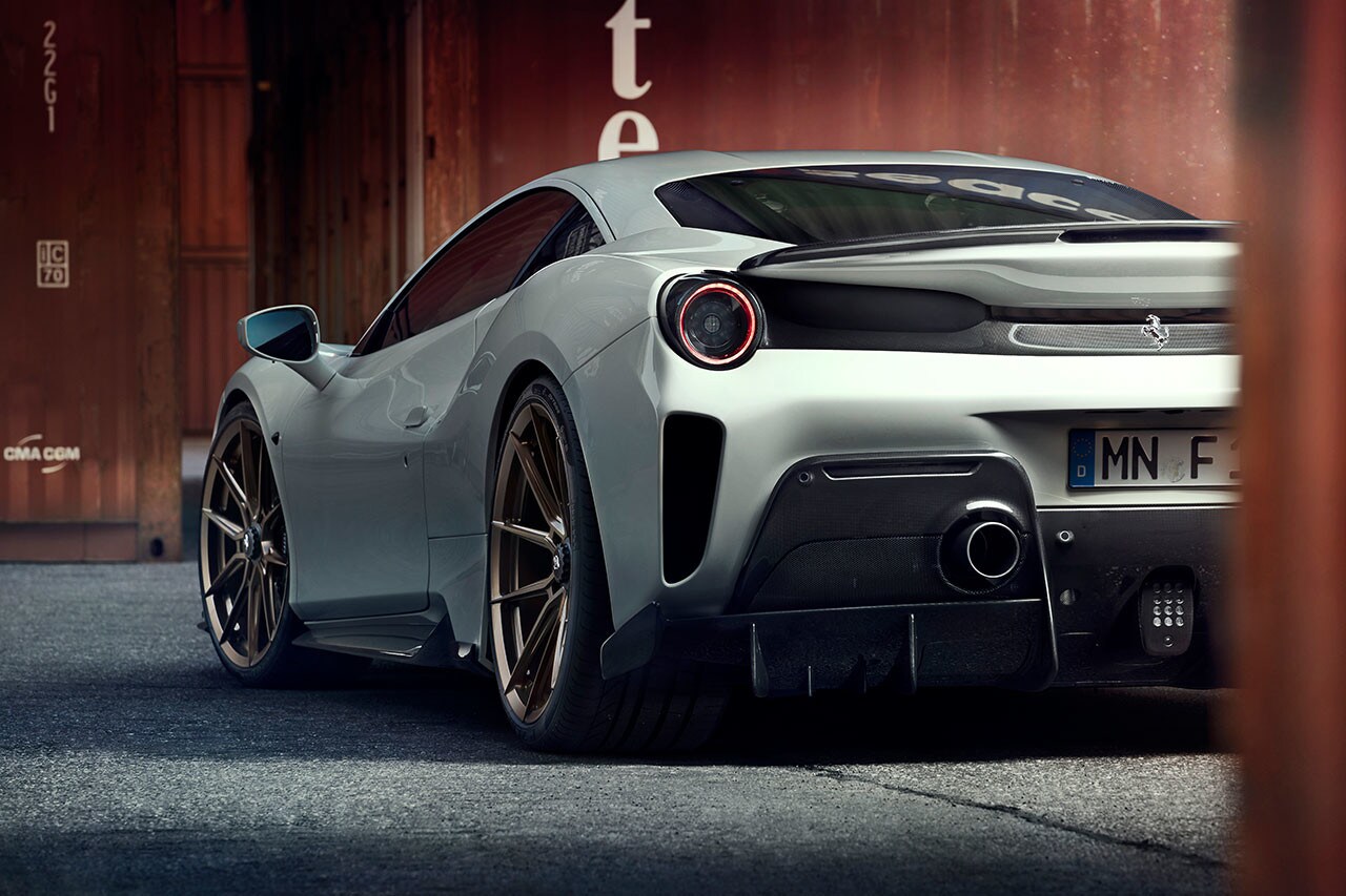 Ferrari 488 Pista, tuning by Novitec: gli scatti