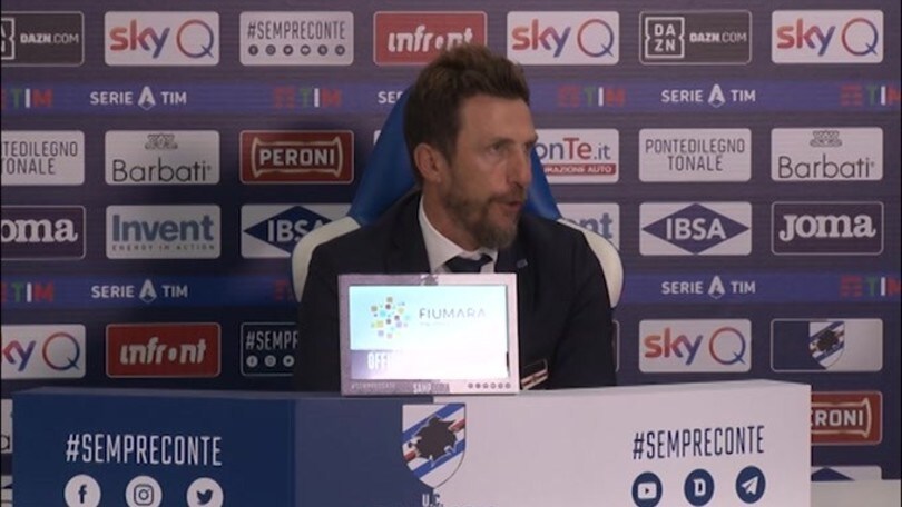 Di Francesco: "Arrabbiato per la prestazione"