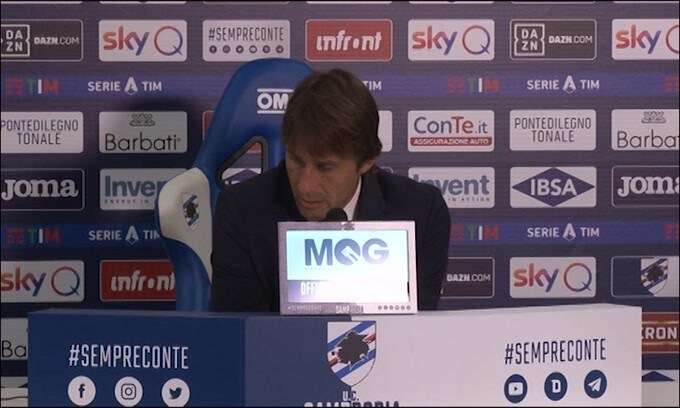 Conte: "Gol ed espulsione potevano ammazzarci"