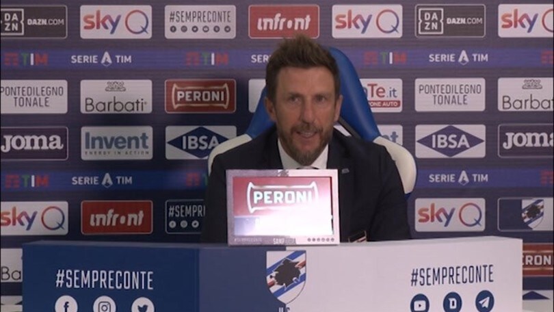 Di Francesco: "Normale essere sempre in discussione"