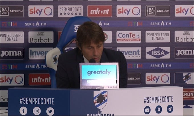 Conte: "Se ho esultato è perchè sentivo di esultare"