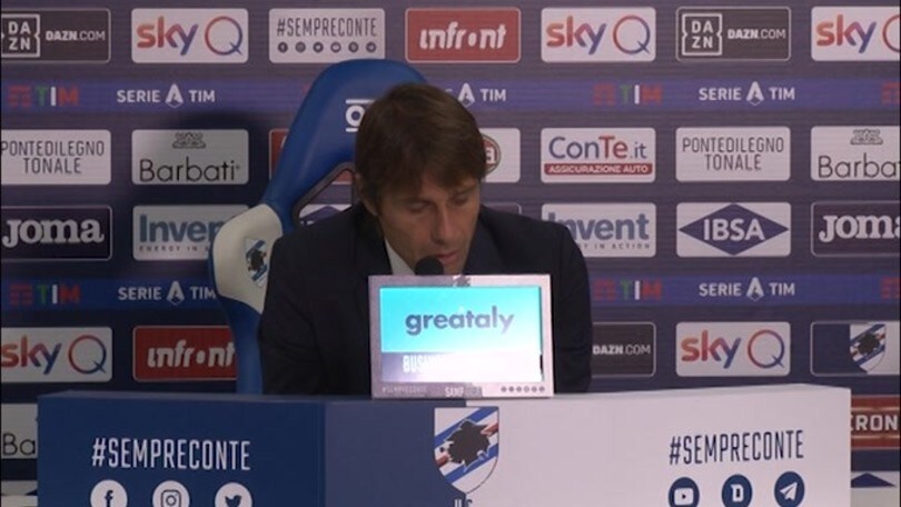Conte: "Se ho esultato è perchè sentivo di esultare"