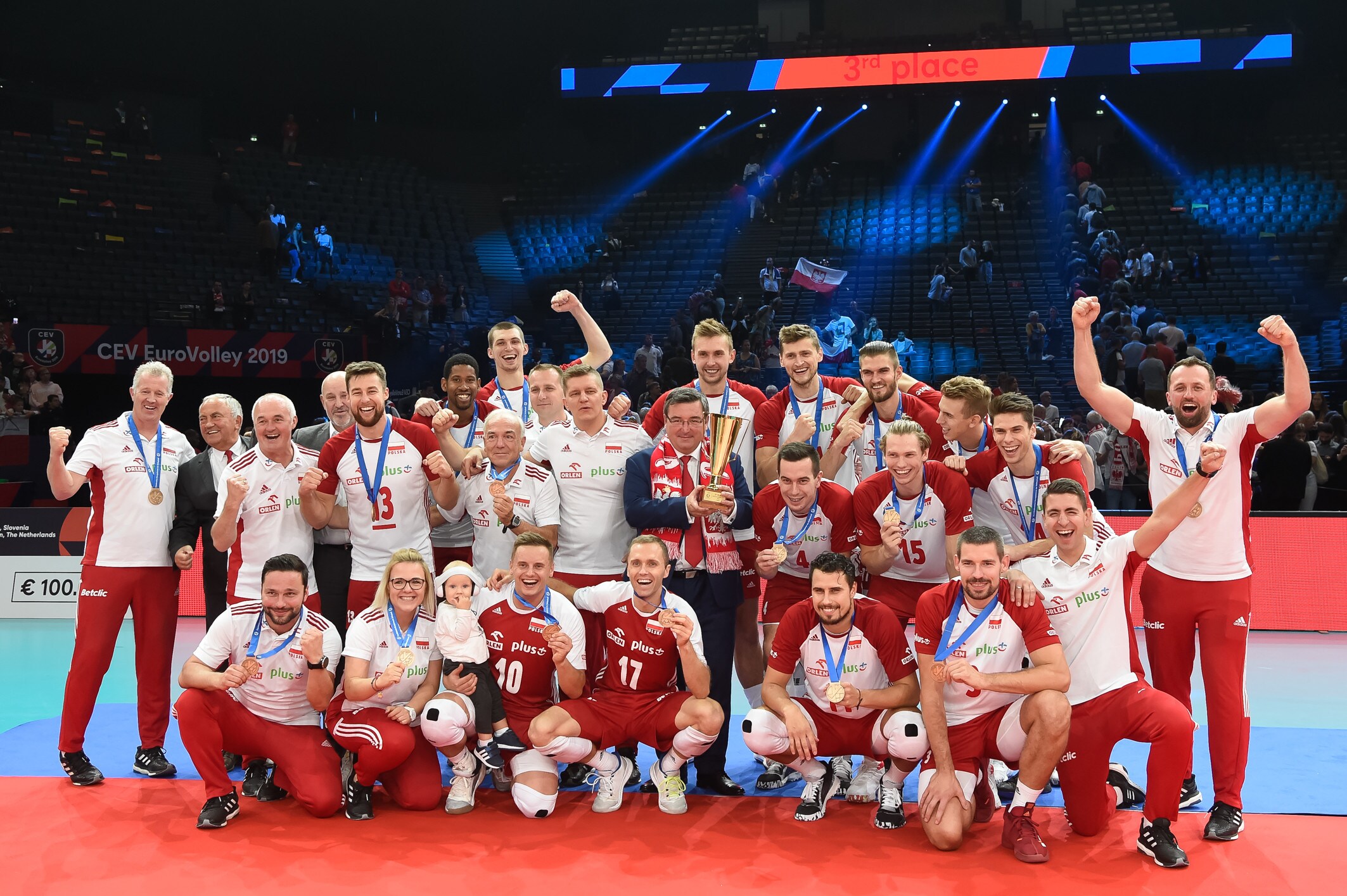 Europei Maschili: la Polonia è terza, nessuna medaglia per la Francia