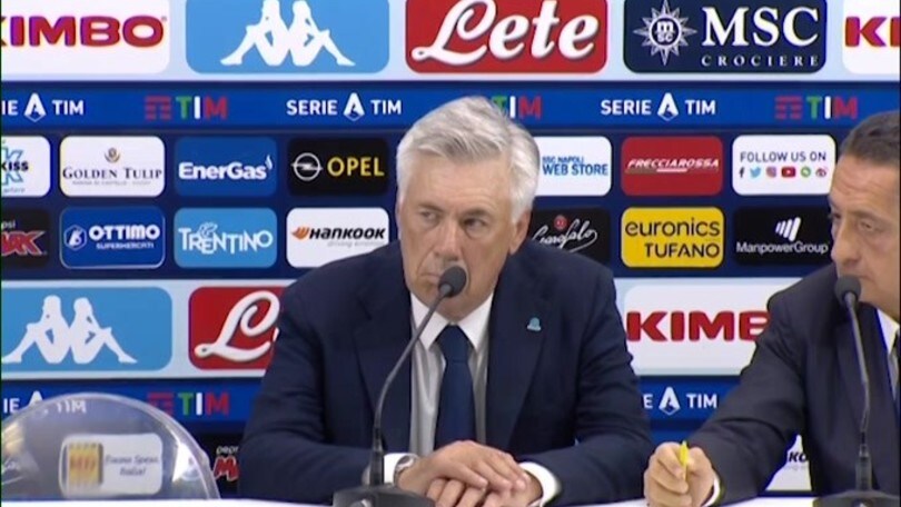 Ancelotti: "Il Napoli può infastidire la Juve? Non diciamolo"