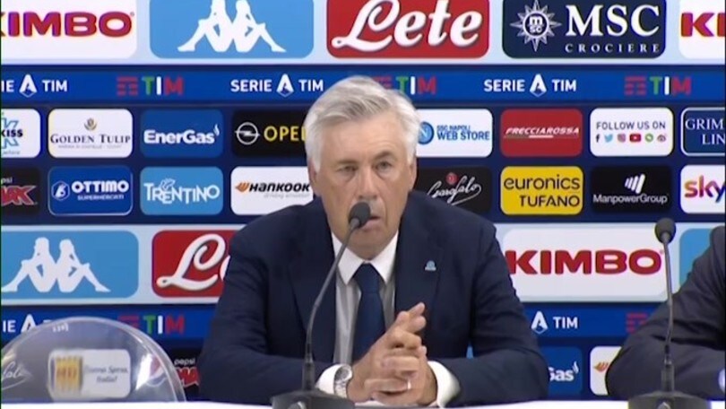 Ancelotti: "Meret-Ospina? Normale alternarli"