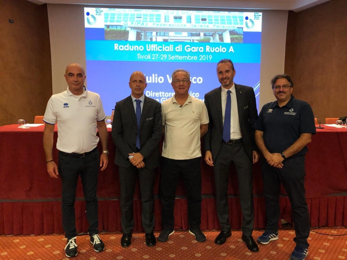 Gli arbitri hanno concluso il raduno di Tivoli