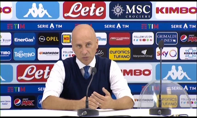 Corini: "Bene con Juve e Napoli, ma ora diamo tutto con il Sassuolo"