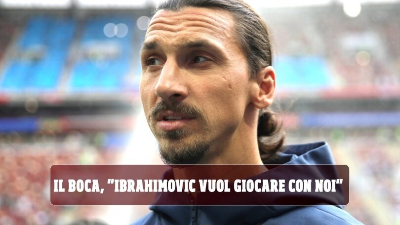 Il Boca Juniors: "Ibrahimovic vuole giocare con noi"
