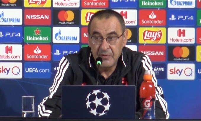 Sarri: "Champions? Le inglesi sono favorite"