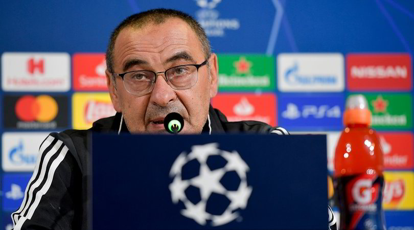 Sarri: "La Champions va giocata con allegria e leggerezza"