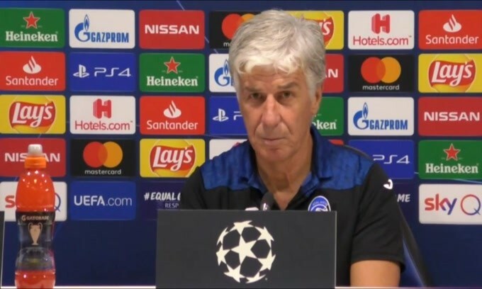 Gasperini ride: "Petagna non gioca"