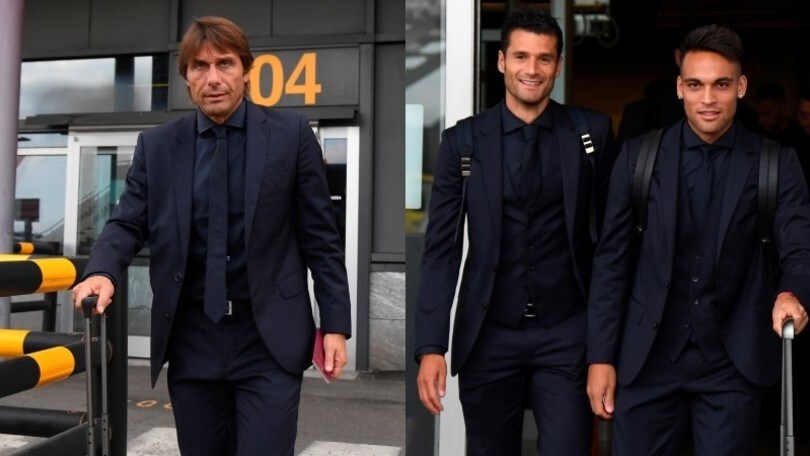 L'Inter vola a Barcellona, Conte è già concentrato