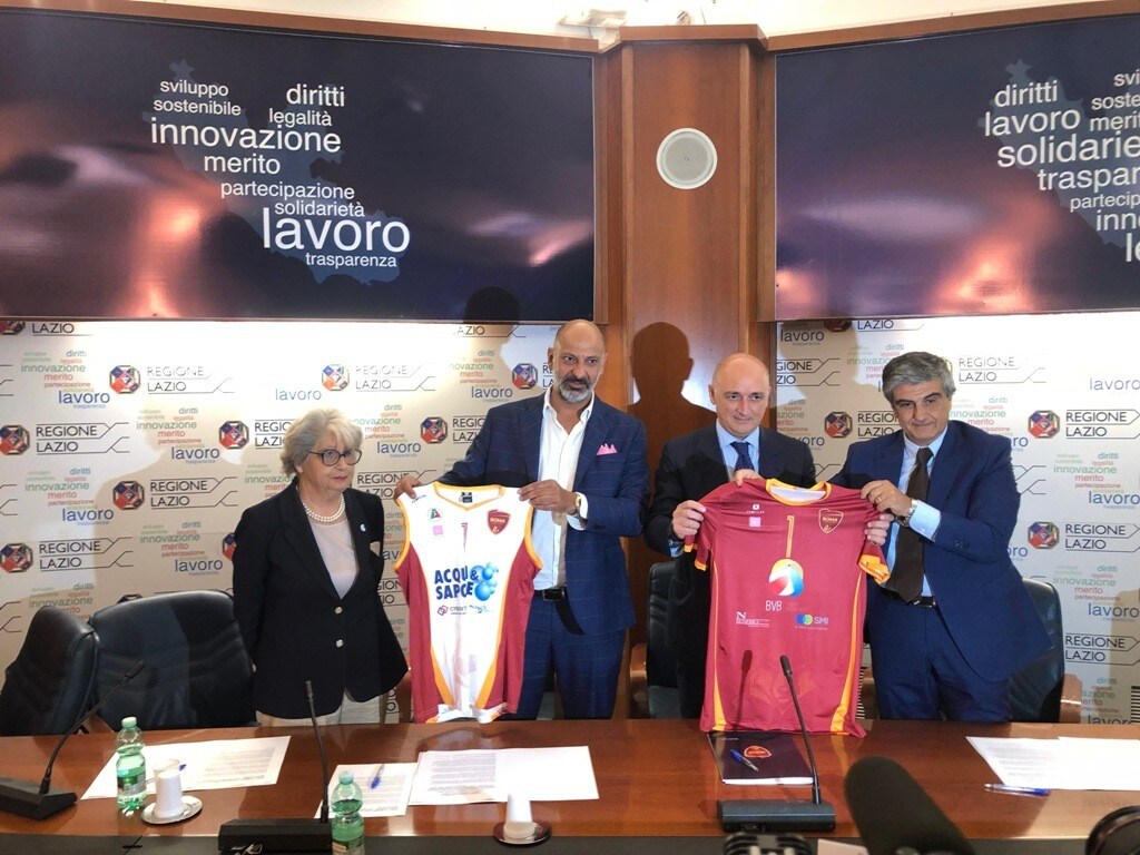 A Roma vernissage per le due squadre della Capitale