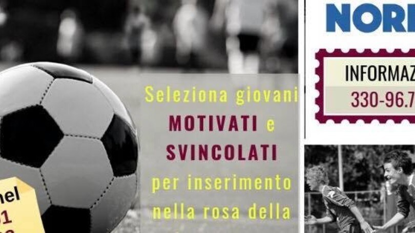 La Nolese apre un "casting" per giocatori interessati a far parte della squadra Under 19