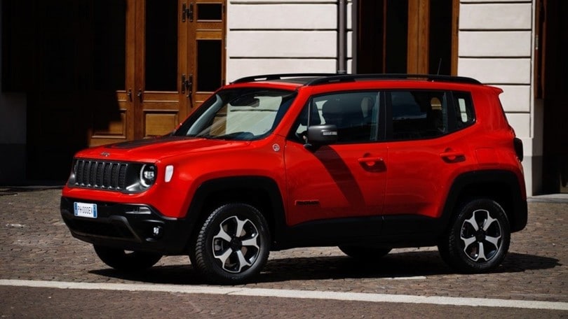 Jeep Renegade ibrida plug-in: gli scatti