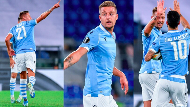 Lazio, Milinkovic-Savic decisivo: gol e assist con il Rennes