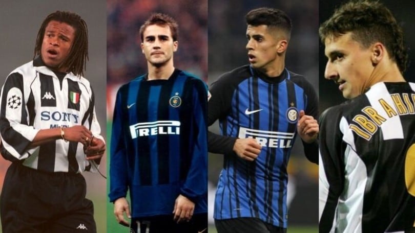 Derby d'Italia, quanti doppi ex tra Juve e Inter
