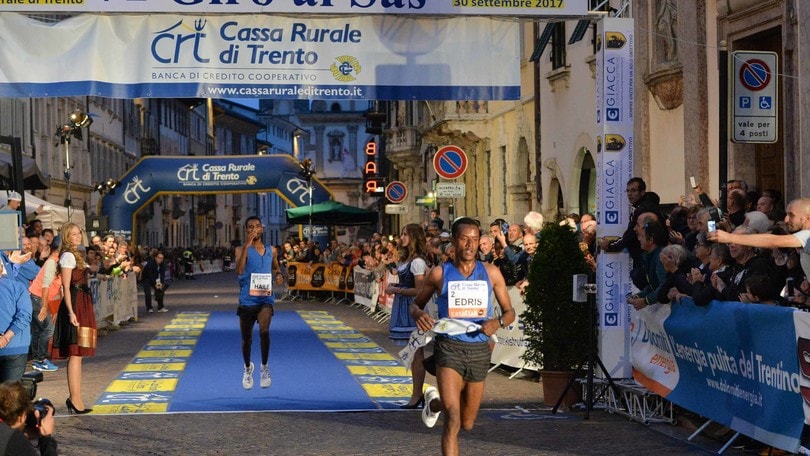 Muktar Edris, oro mondiale dei 5000m, al Trento Running Festival