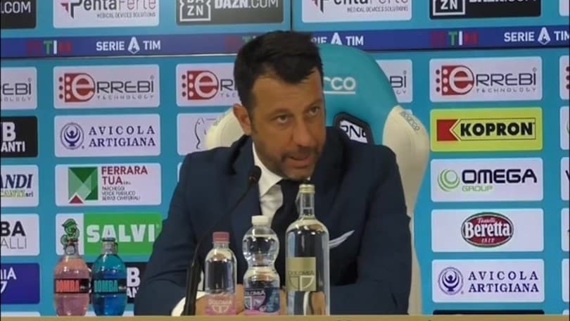 D'Aversa: "La Spal ha voluto il risultato, noi no"