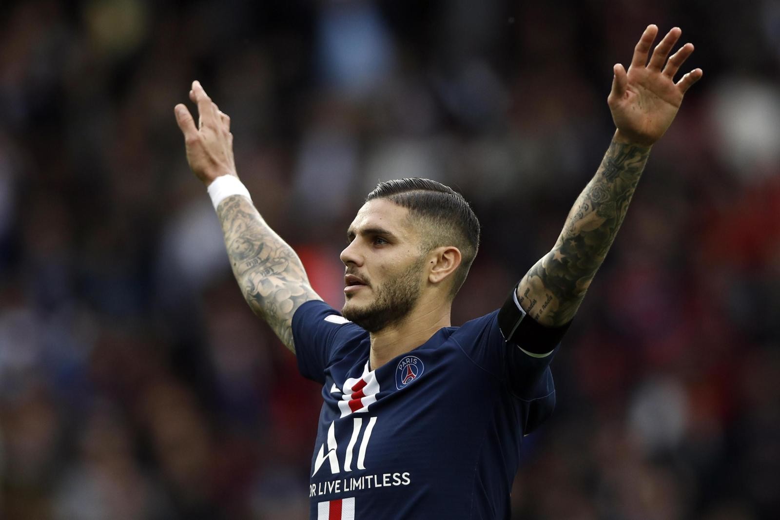 Ligue 1, il Psg travolge l'Angers: primo gol in campionato per Icardi