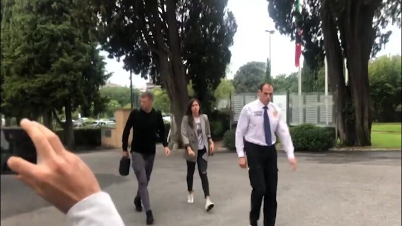 Dzeko a Villa Stuart per operarsi allo zigomo