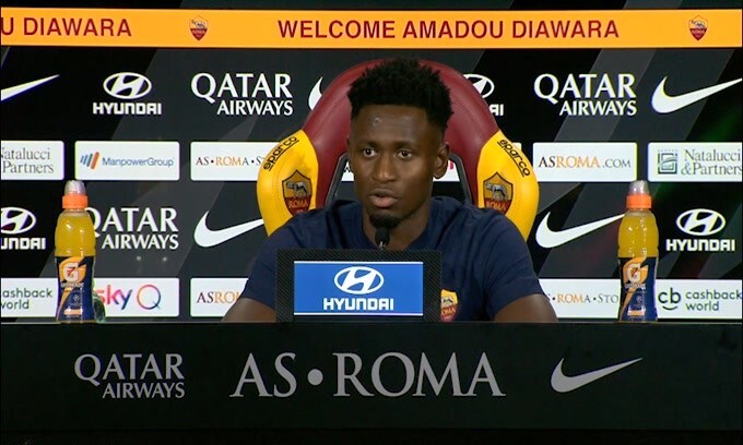 Roma, per Diawara lesione al menisco