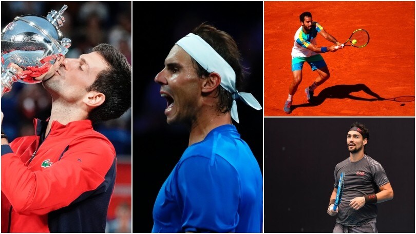 Otto italiani nella top 100 della classifica Atp. Djokovic re indiscusso