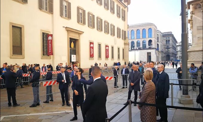 Funerali Squinzi: a Milano c'è anche Di Francesco
