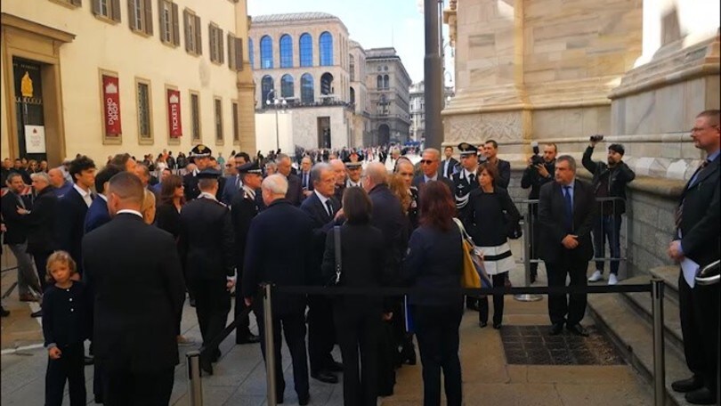 Funerali Squinzi: ci sono anche Prodi e Marotta