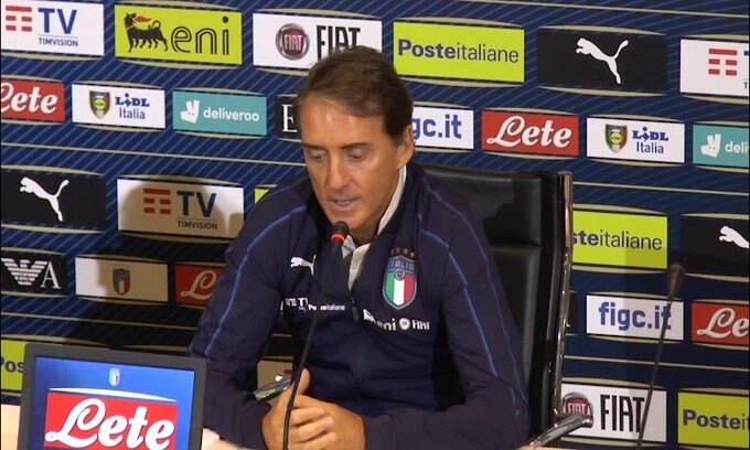 Mancini: "Qualificazione in anticipo? Un anno fa in enorme difficoltà.."