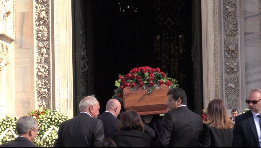Il funerale di Giorgio Squinzi