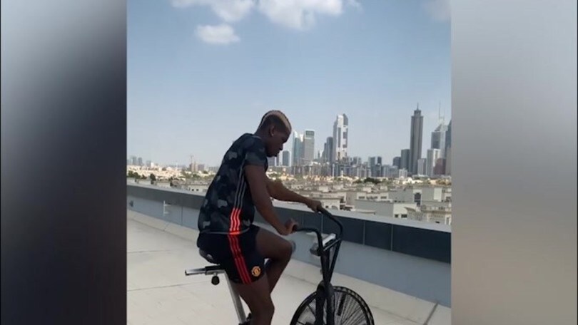 A Dubai prosegue la riabilitazione di Pogba