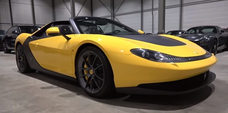 Ferrari Sergio, barchetta rarissima: VIDEO