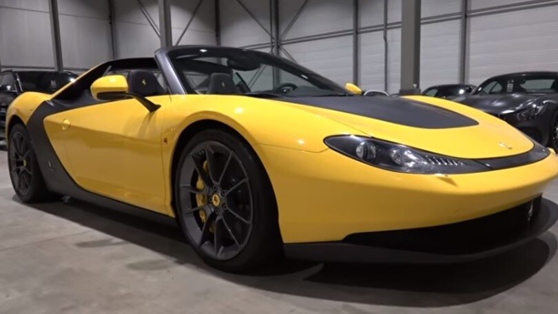 Ferrari Sergio, barchetta rarissima: VIDEO