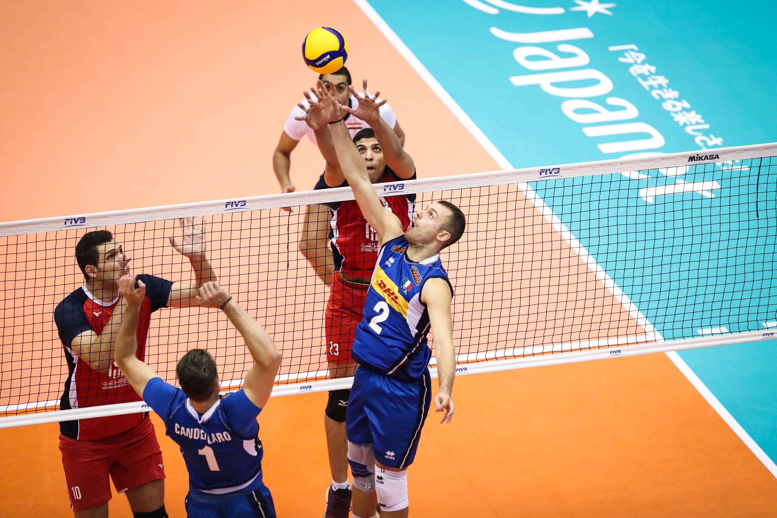 World Cup: l'Italia con l'Egitto centra il terzo successo