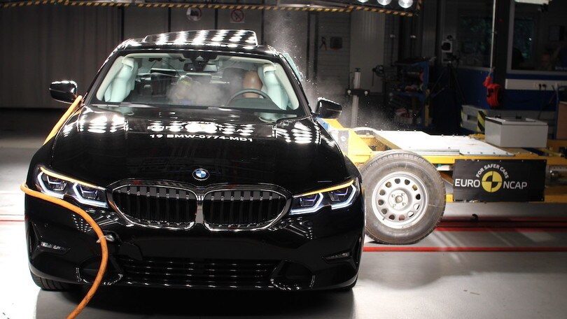 BMW Serie 3 è la migliore nei test EuroNCAP