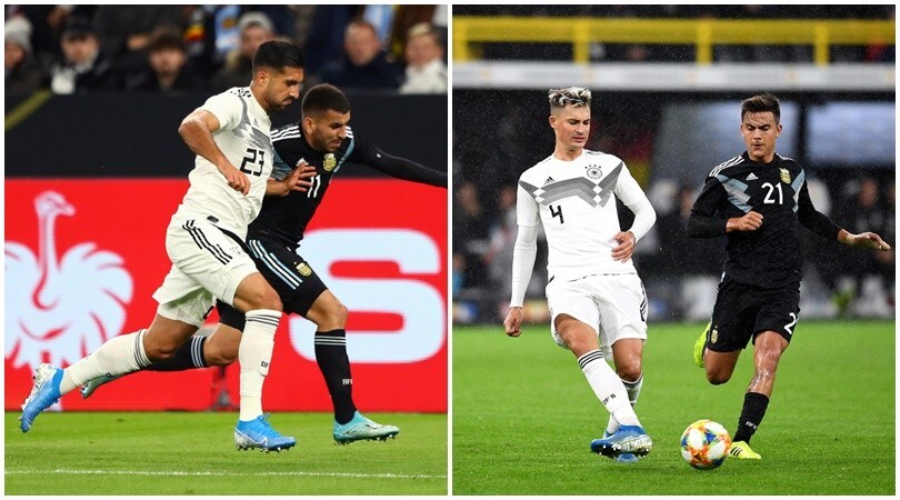 Germania-Argentina 2-2: brilla Emre Can, Dybala fatica
