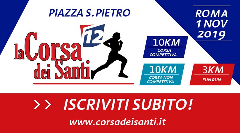 A Roma va in scena il primo novembre “la Corsa dei Santi”
