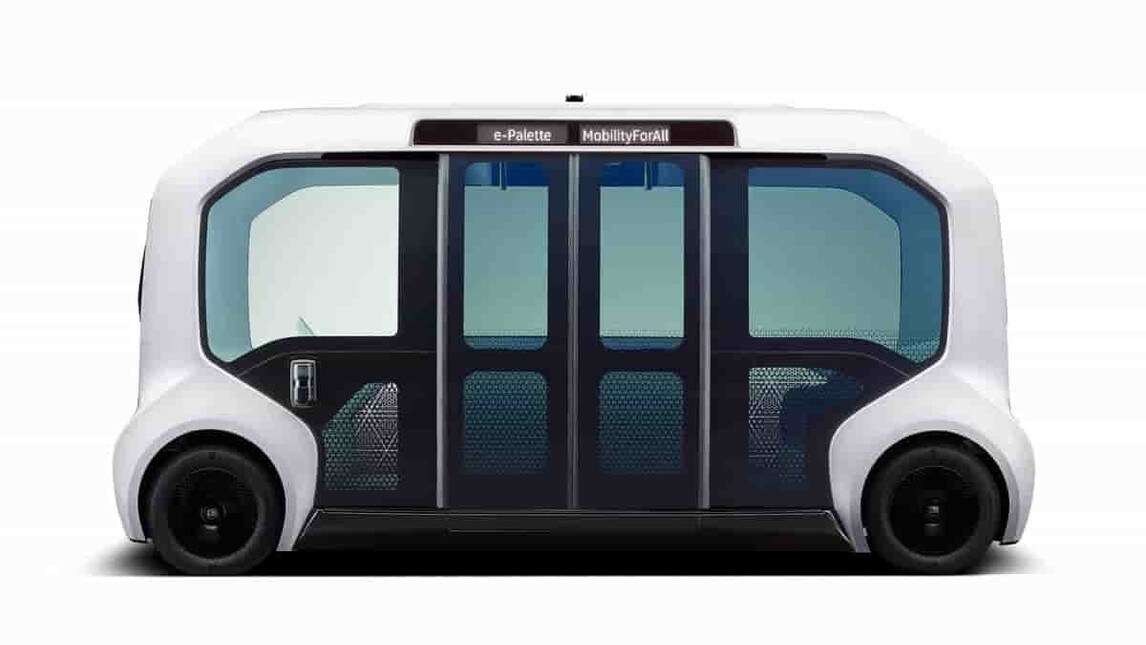 Toyota e-Palette Tokyo 2020, elettrico e autonomo