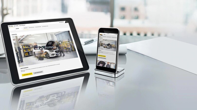 Opel MyDigitalService, contatti con officina in tempo reale