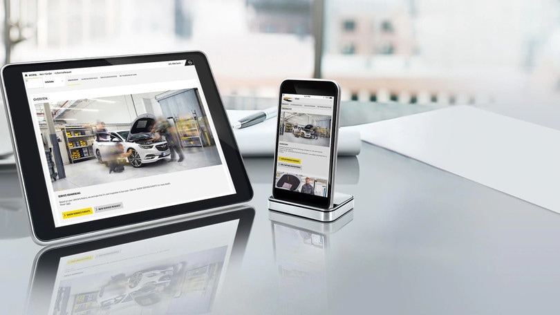 Opel MyDigitalService, contatti con officina in tempo reale