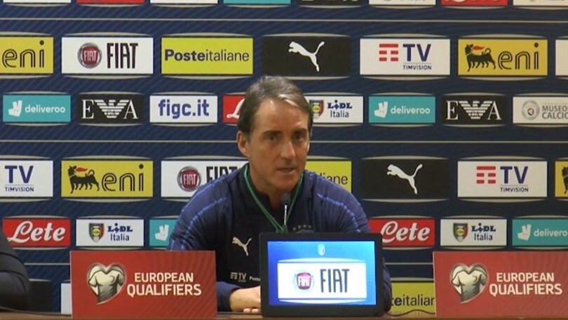 Mancini: "Mondiale? Il primo obiettivo è l'Europeo"