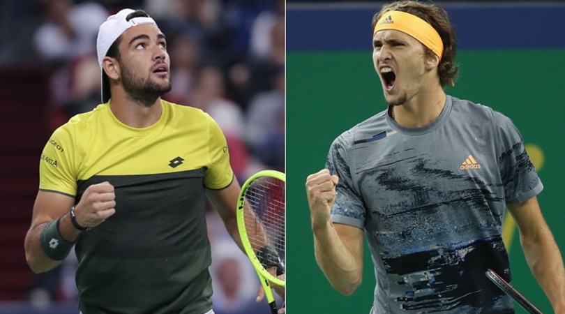  Atp Shanghai, Zverev stende Berrettini