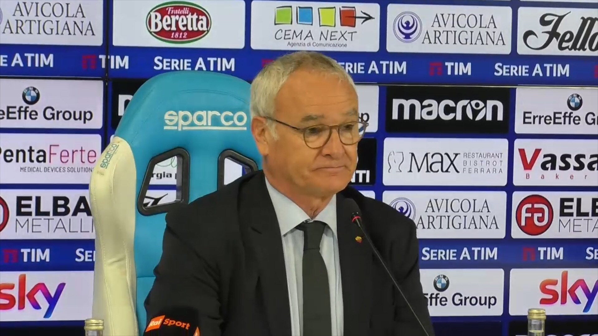 Samp, Ranieri pronto a ripartire